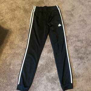Adidas Size Women’s Xsmall Black Athletic Track Pants Joggers